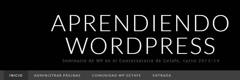 aprendiendo wp